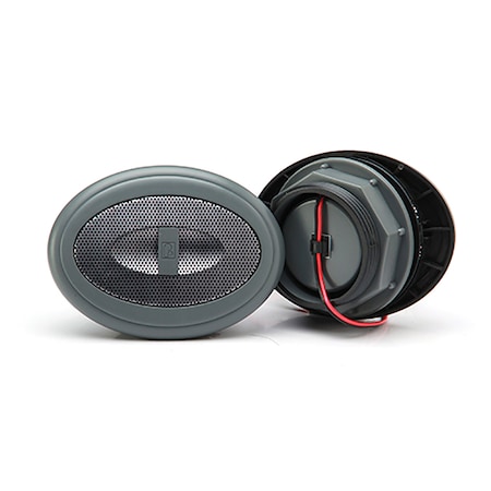 Poly-Planar 2" Spa Oval Speaker - Grey SB50G